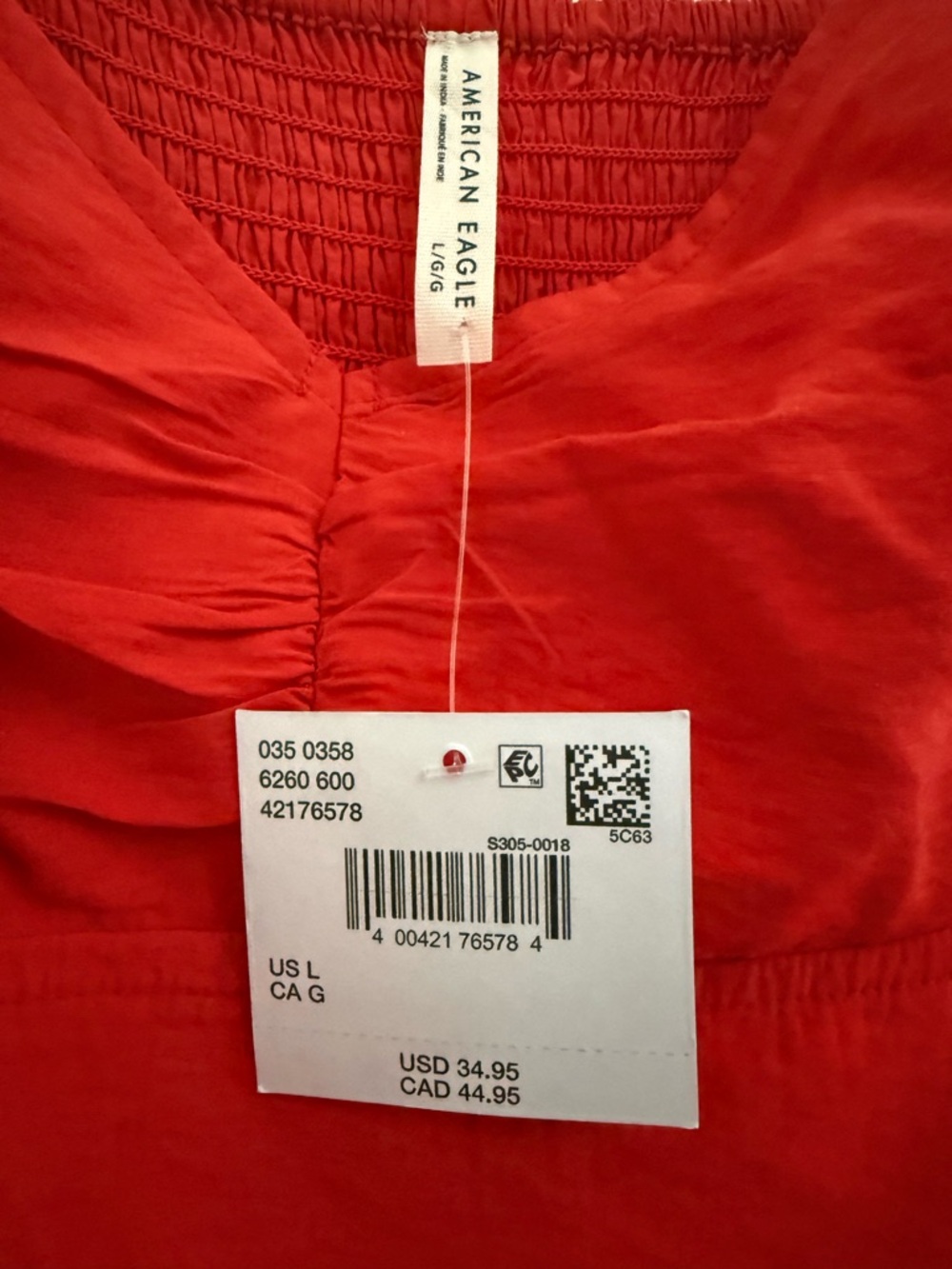 NWT American Eagle Ruffle Tank π - Picture 3 of 3